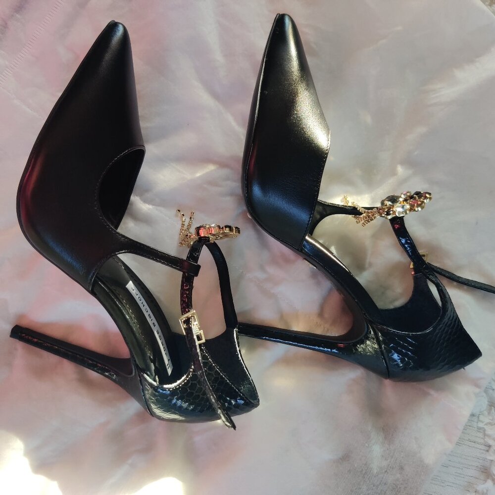 Jorge Bischoff Black Heels Size 37